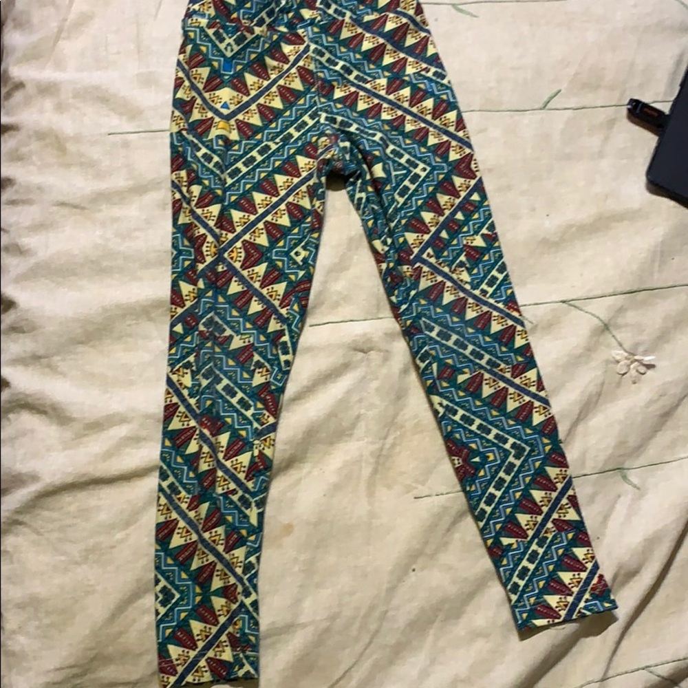 LuLaRoe leggings multicolored
